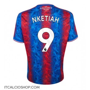 Crystal Palace Eddie Nketiah #9 Prima Maglia 2024-25 Manica Corta
